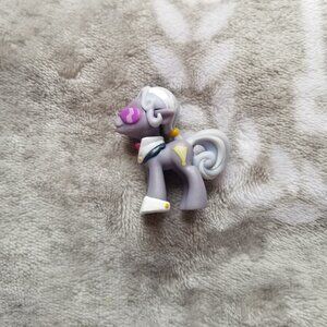 My Little Pony Figure Hoity Toity Gray White Purple MLP G4 Mini Figurine